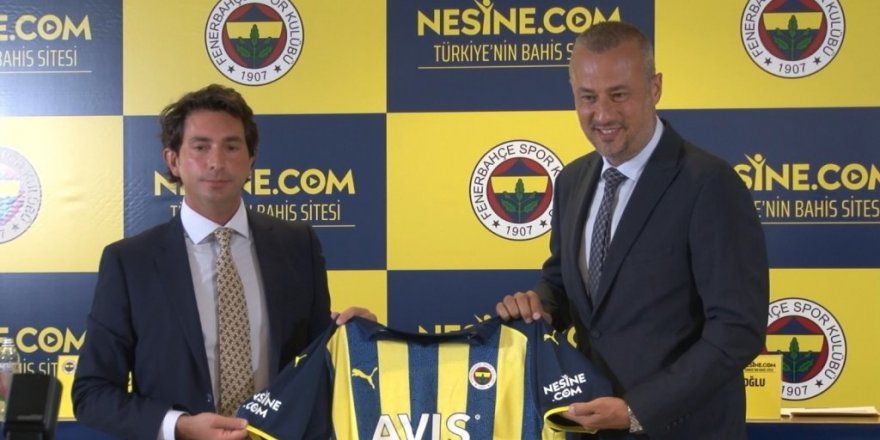 Fenerbahçe ile Nesine.com arasında forma kol sponsorluğu anlaşması imzalandı