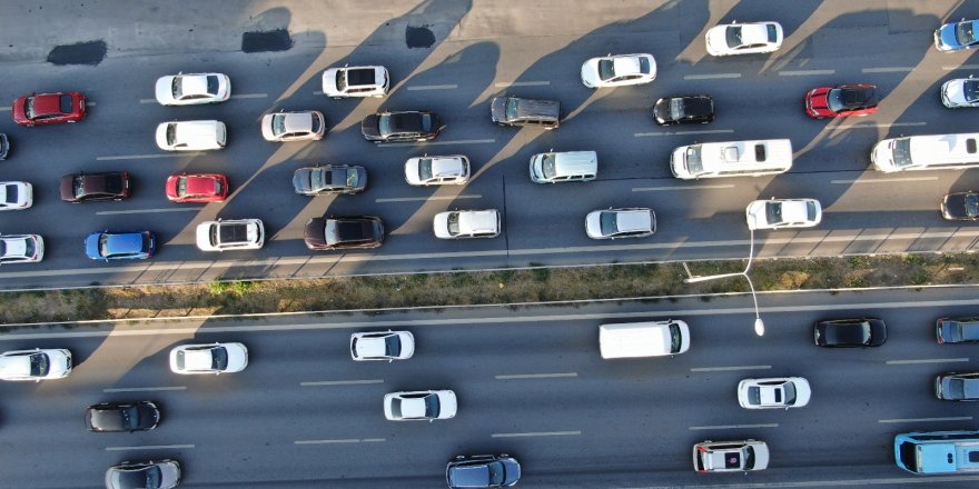 İstanbul’da Trafik  Yoğunluk Yüzde 65‘i Gördü