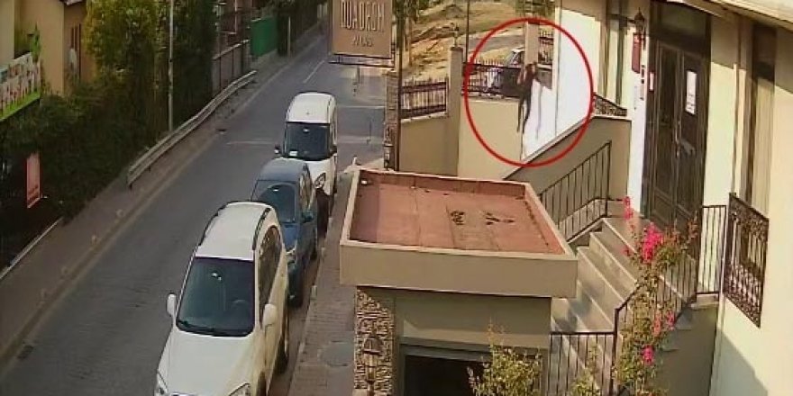 15 yaşındaki genç hırsızları böyle kovaladı