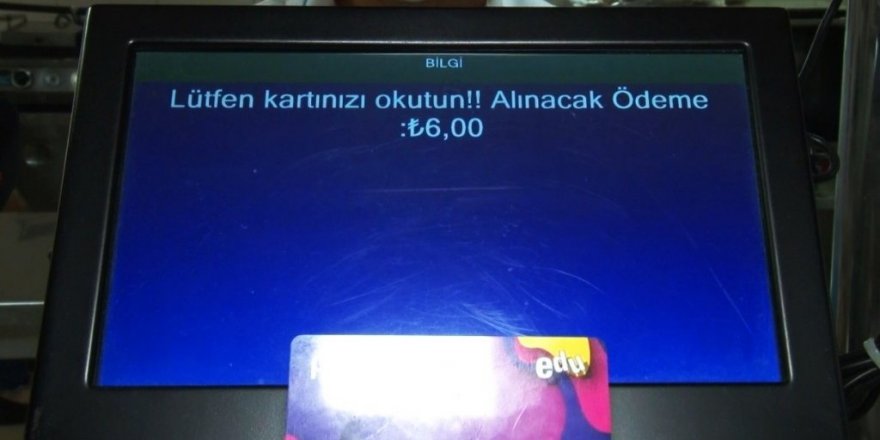 Okul kantinlerine de temassız ödeme geldi