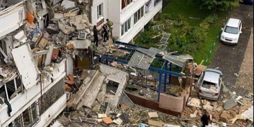 Rusya’da 9 katlı binada doğal gaz patlaması: 2 ölü, 8 yaralı