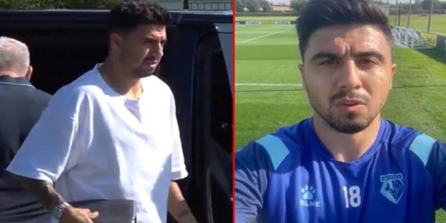 Ozan Tufan'ın Watford taraftarlarına İngilizce mesajı sosyal medyayı ikiye böldü