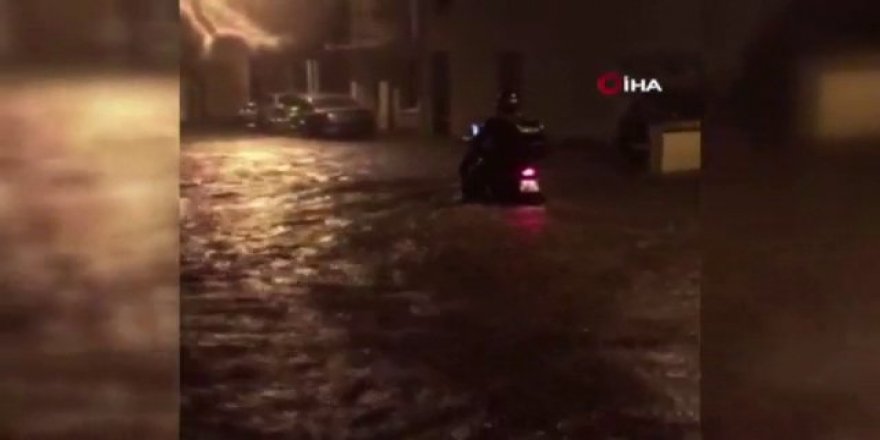 Fransa’nın Agen kentini sel vurdu