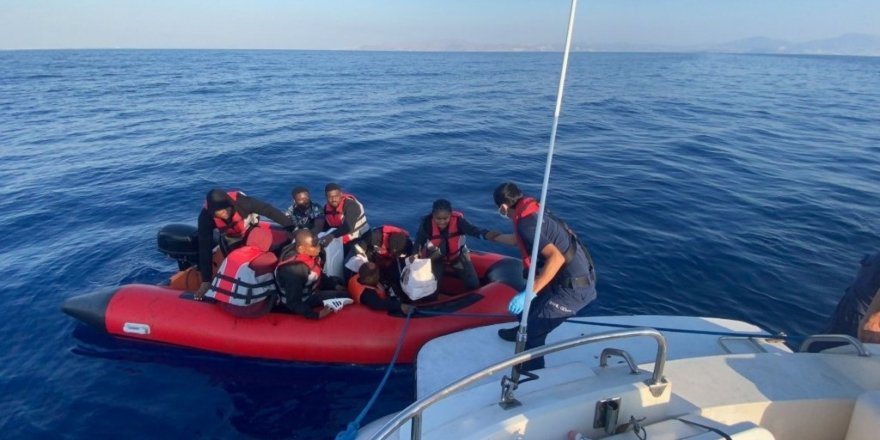 Bodrum’da 26 düzensiz göçmen kurtarıldı