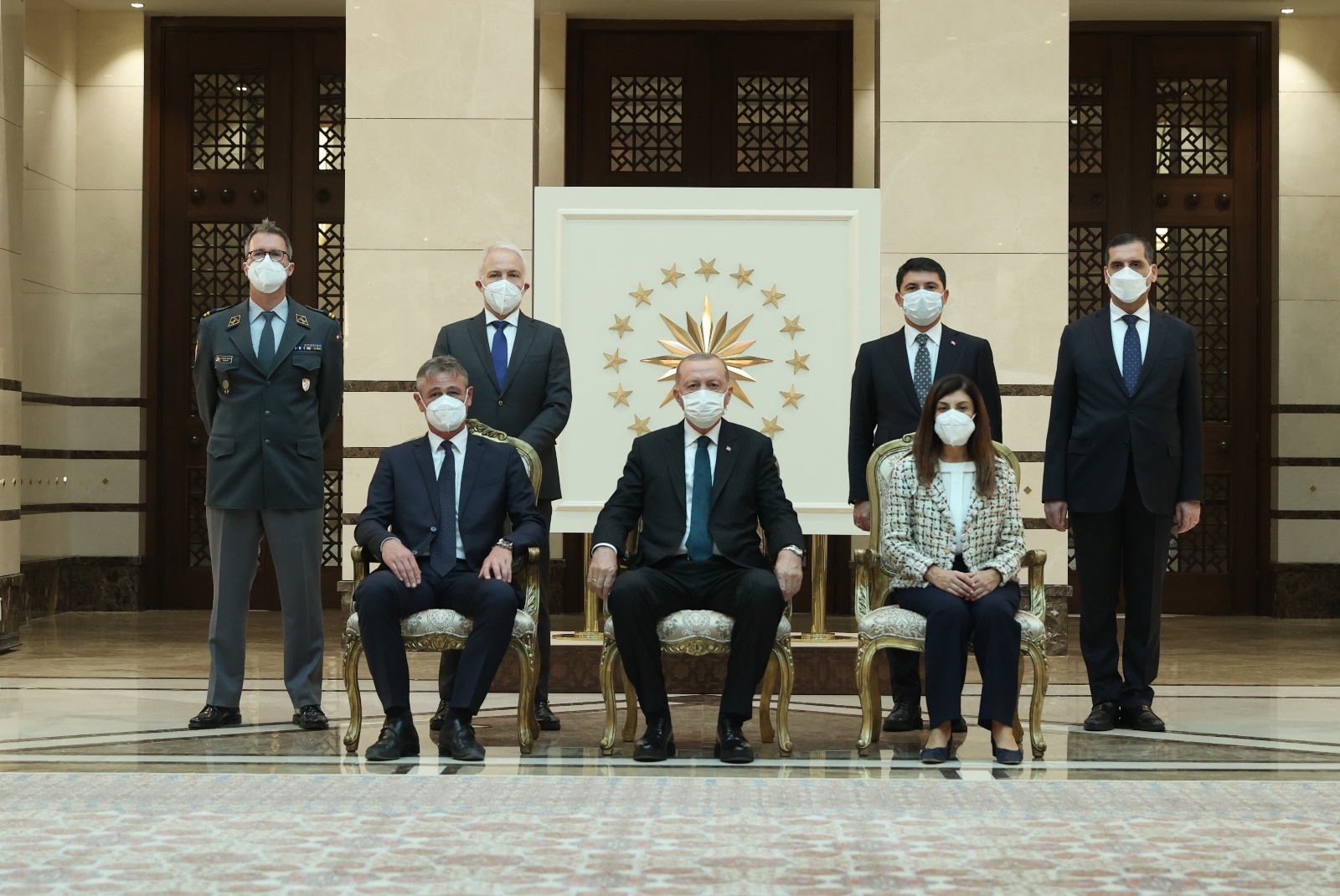 Cumhurbaşkanı Erdoğan, İsviçre’nin Ankara Büyükelçisi Ruch’u Kabul Etti