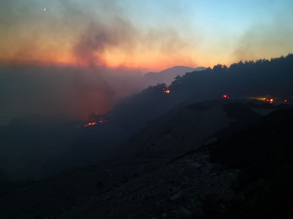 Anamur’da Çıkan Orman Yangını Kontrol Altına Alındı