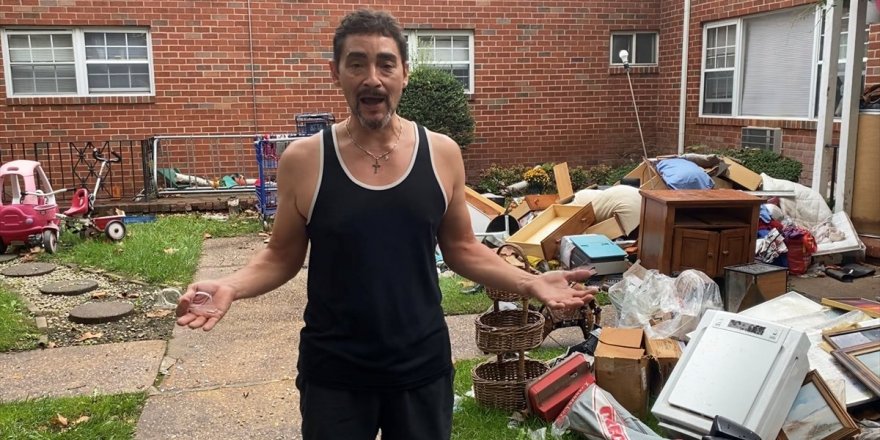 ABD'de kasırga mağdurları  ve isyanları