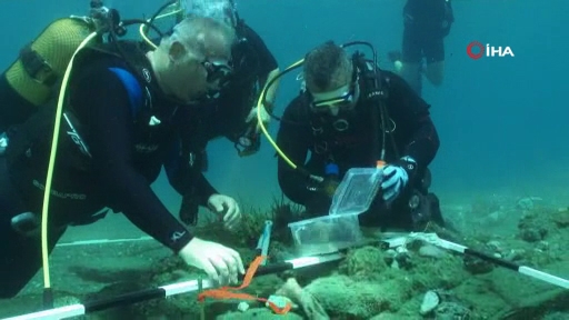 Bakan Ersoy, Datça’da Osmanlı Döneminden Kalan Batığa Dalış Yaptı