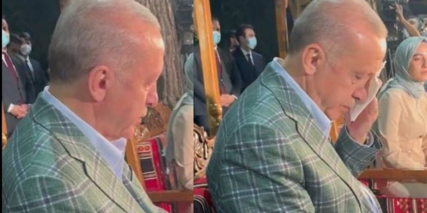 Erdoğan, o şiiri duyunca gözyaşlarını tutamadı