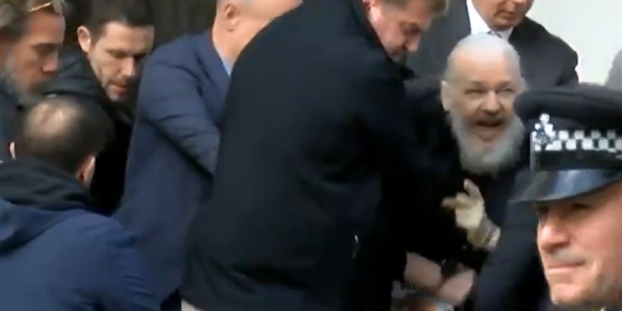 İngiliz polisi Assange'ı gözaltına aldı