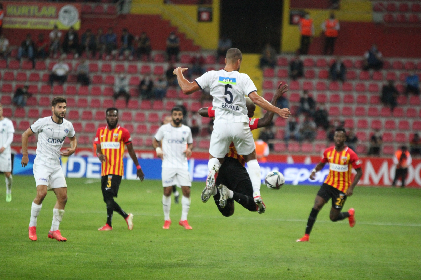 Süper Lig: Kayserispor: 2 - Kasımpaşa: 0 (Maç Sonucu)