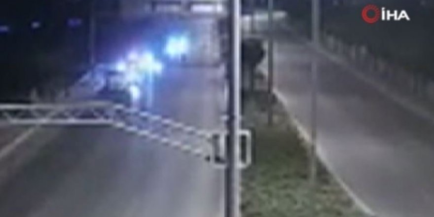 Başkent’te denetimden kaçarken 2 polise çarpan sürücü yakalandı