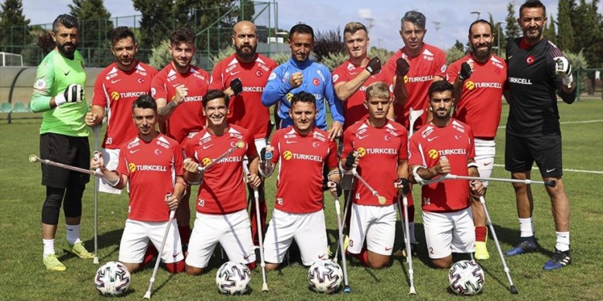 Ampute Milli Futbol Takımı, Avrupa Şampiyonası'ndaki İlk Maçına Çıkıyor
