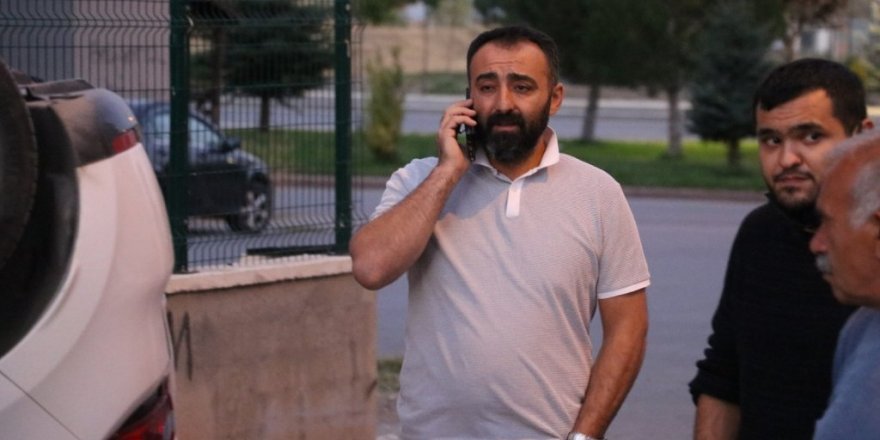 Ters dönen otomobilden burnu bile kanamadan çıktı