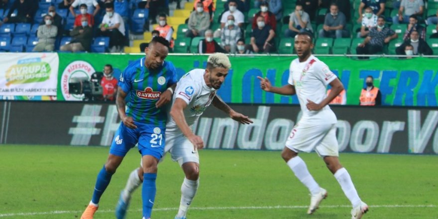 Süper Lig: Çaykur Rizespor: 0 - A. Hatayspor: 2 (Maç sonucu)