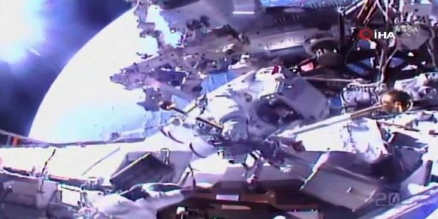 Astronotlar Uluslararası Uzay İstasyonu’nda uzay yürüyüşü gerçekleştirdi