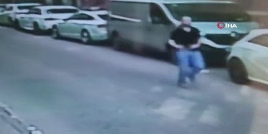 Bahçelievler’de cinayet anı kamerada