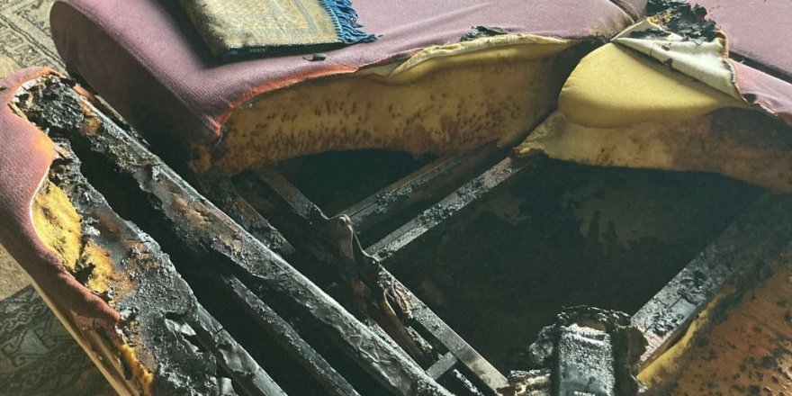 Patlayan powerbank yangına neden oldu