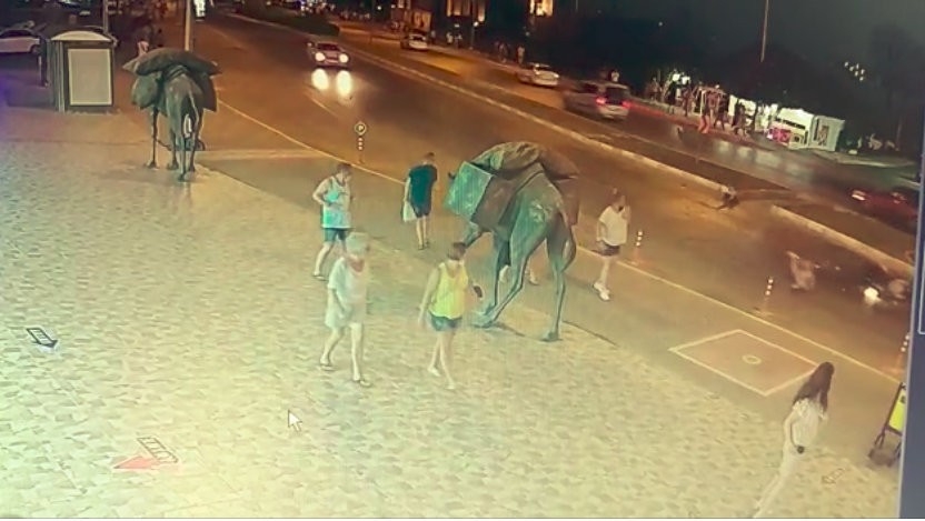 Motosikletin çarpıp metrelerce sürüklediği Alman turist hayatını kaybetti