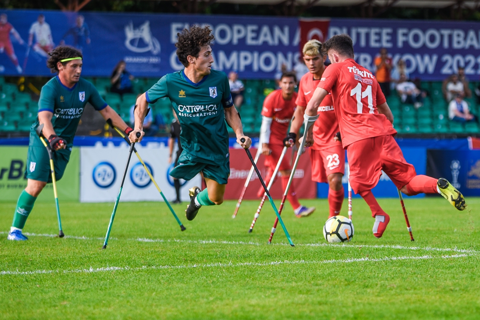Ampute Futbol Milli Takımı, Avrupa Şampiyonası’nda çeyrek finalde