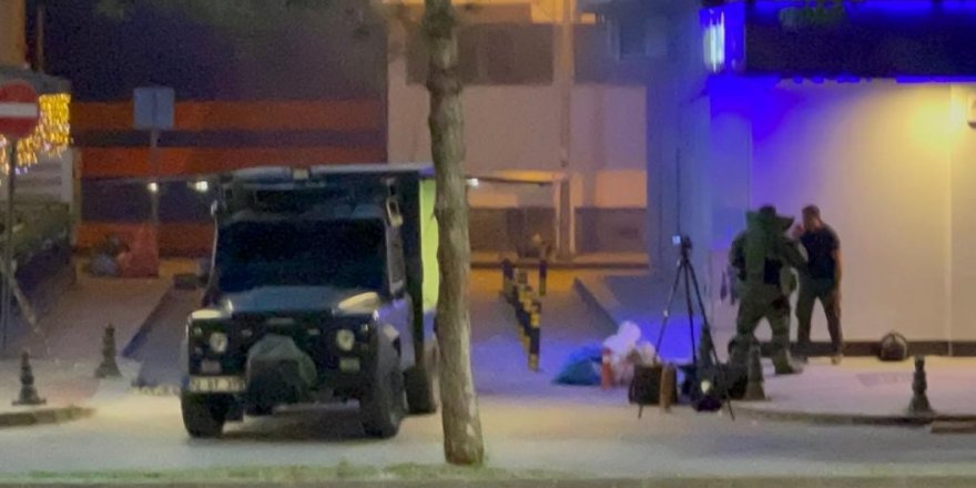 Batman'da kaldırımda duran çantanın içinden bomba çıktı