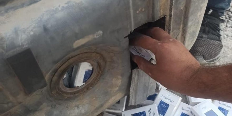 Ceylanpınar’da kaçak cep telefonu ve sigara ele geçirildi