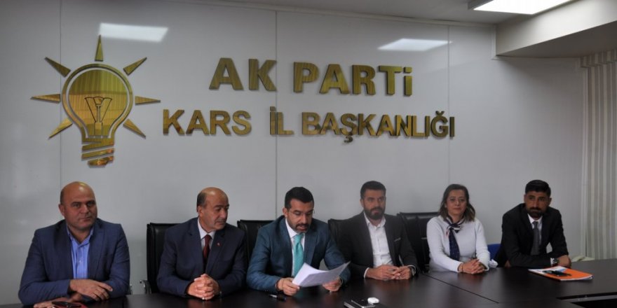 Kars AK Parti’den ’17 Eylül’ açıklaması