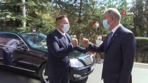 Bakan Akar, Kosovalı Mevkidaşı Mehaj İle Görüştü