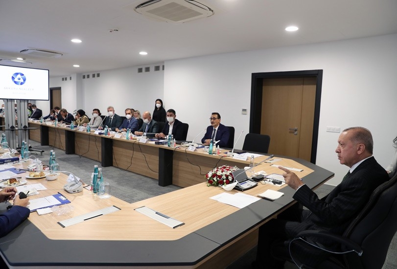 Cumhurbaşkanı Erdoğan, Akkuyu Ngs Sahasında İncelemelerde Bulundu
