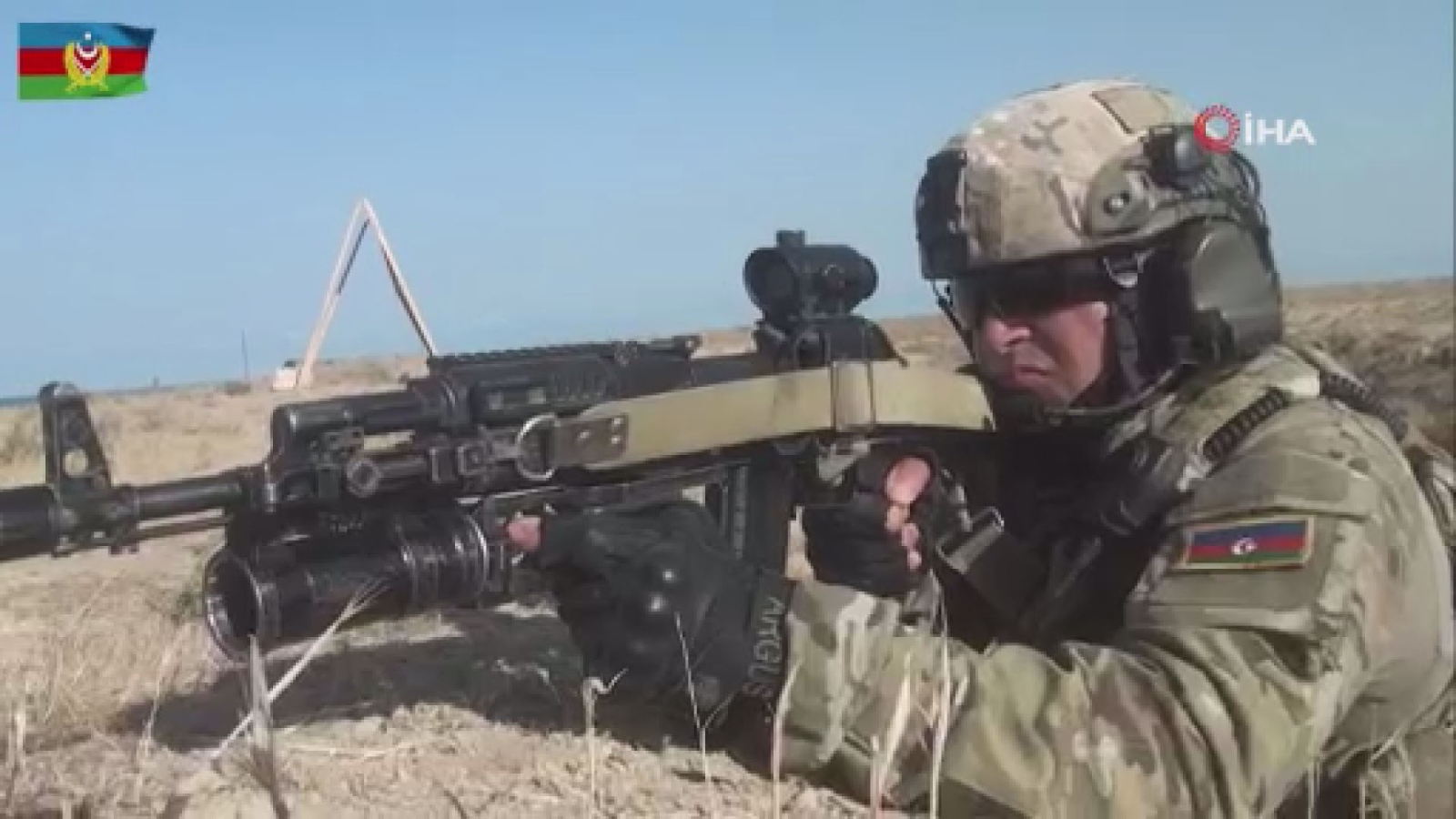 Azerbaycan’da “Üç Kardeş 2021” Tatbikatında Askerler Düşman Hattına Sızarak Hedefleri Yok Etti