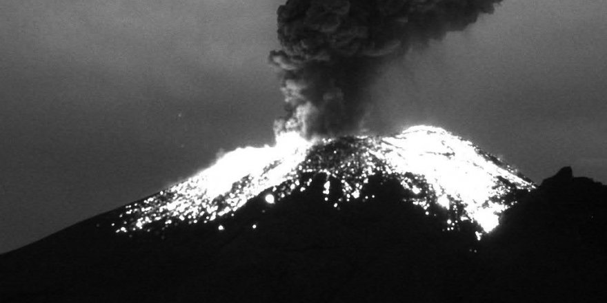 Popocatepetl Yanardağı’nda son 24 saatte 6 patlama oldu