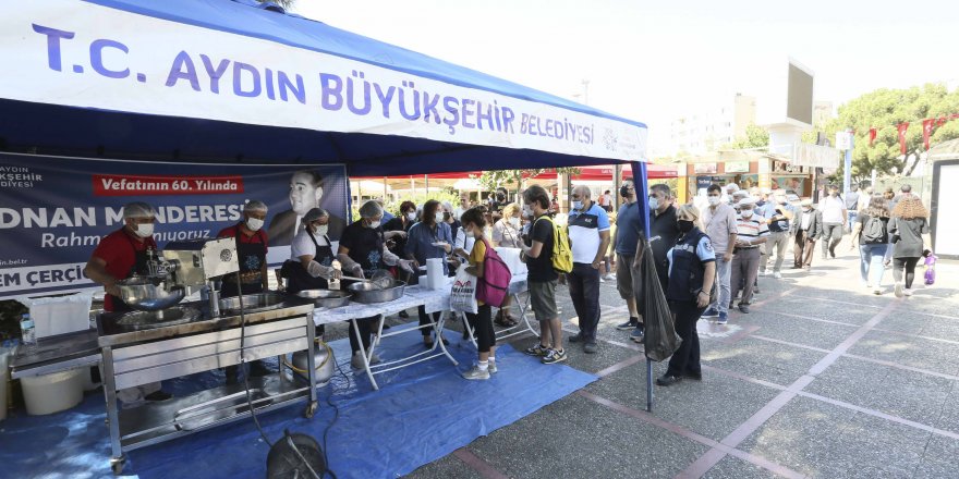 Aydın Büyükşehir, Adnan Menderes'i Andı