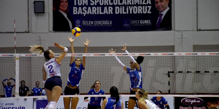 Aydın'ın Sultanları Balkan Kupası'na Galibiyetle Başladı