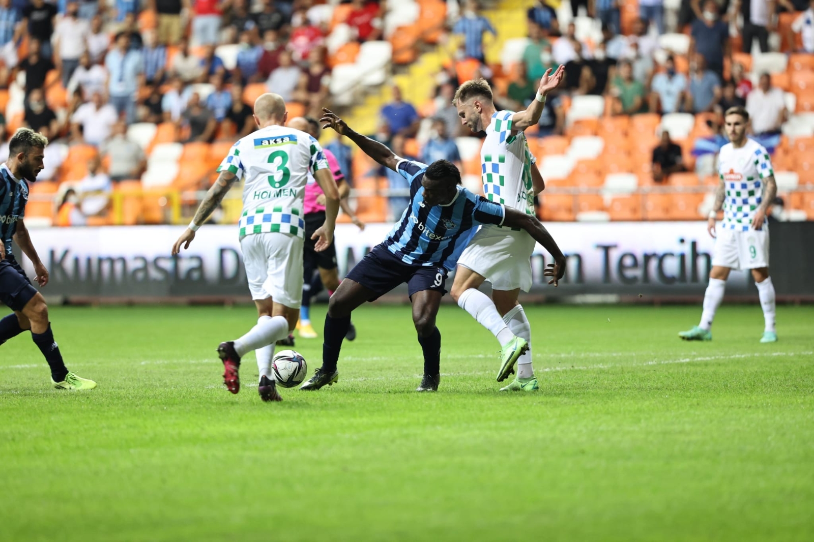 Süper Lig: Adana Demirspor: 2 - Çaykur Rizespor: 0 (İlk Yarı)