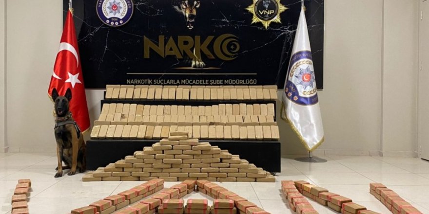 217 Kilo 500 Gram Eroin Hassas Burun Irmak’a Takıldı