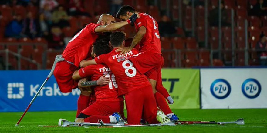Ampute Futbol Milli Takımı'ndan Büyük Zafer! İkinci kez Avrupa Şampiyonu