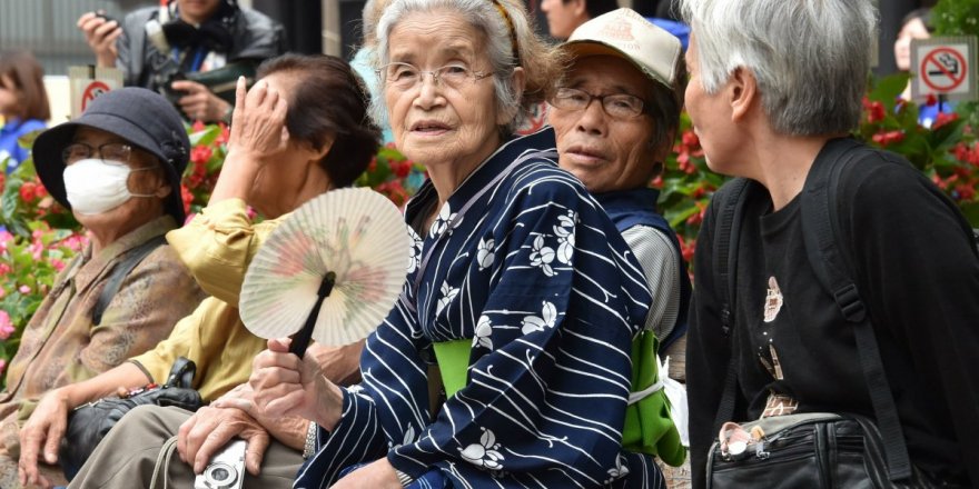 Japonya'nın yaşlı nüfusu 220 bin arttı