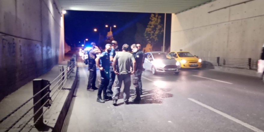 Pendik’te trafikte tekmeli tokatlı kavga