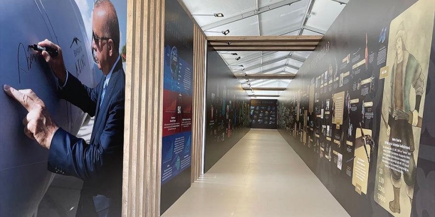 Mete Han'dan Cumhurbaşkanı Erdoğan'a Türk Savunma Sanayisinin Yolculuğu Teknofest'te