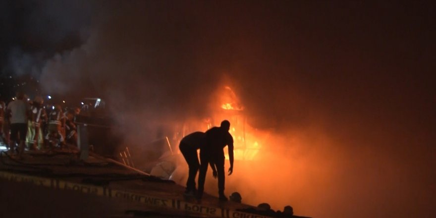 Bebek’te Aynı Teknede Bir Günde İkinci Yangın