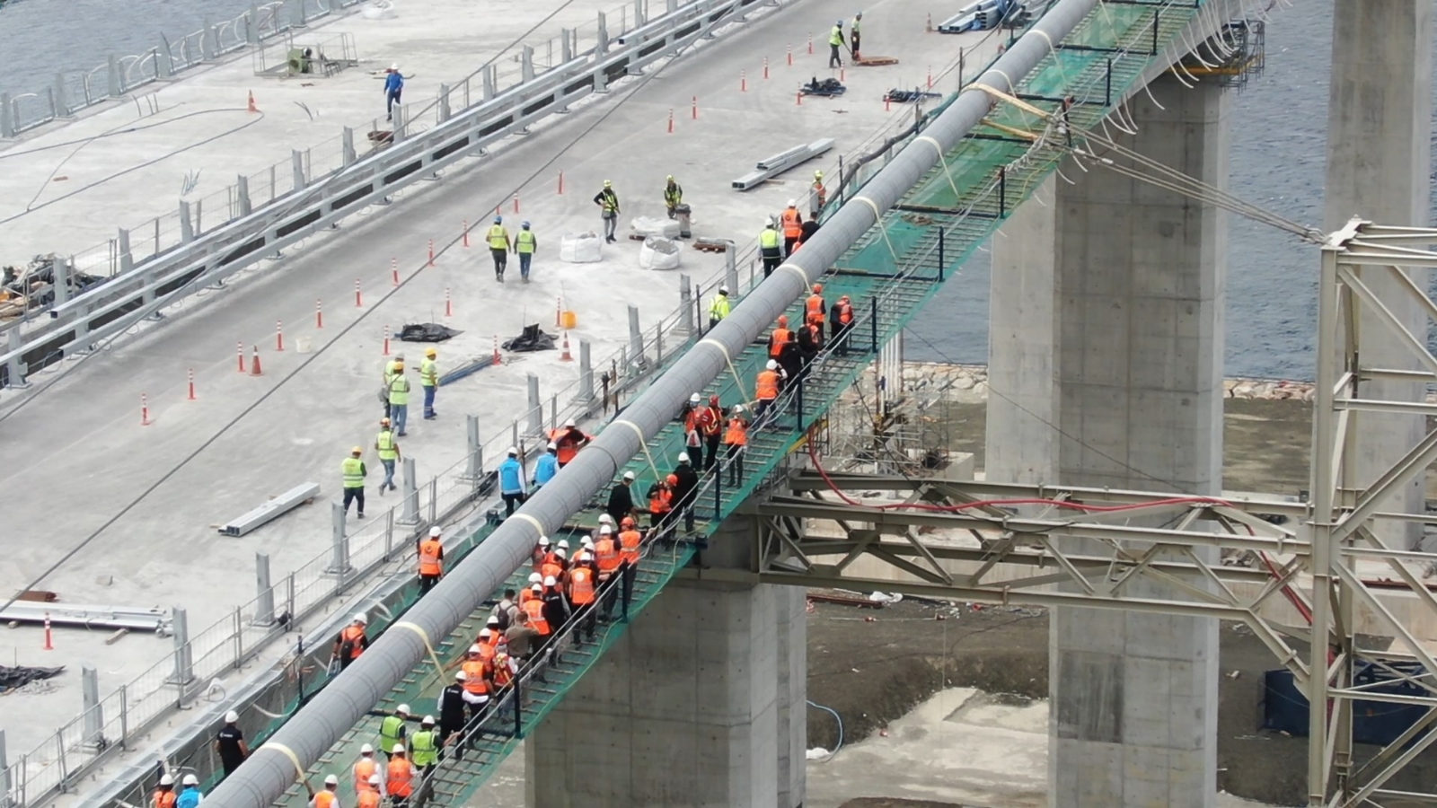 Asya’dan Avrupa’ya atılan ilk adımlar drone ile havadan görüntülendi