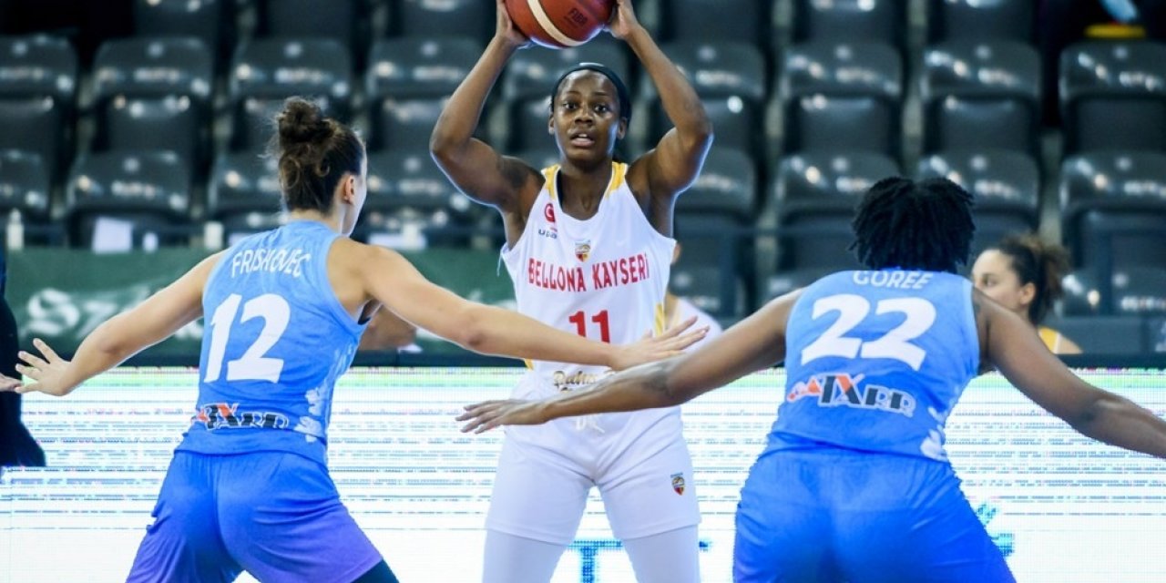Bellona Kayseri Basketbol'da 3 oyuncu çift hanelere ulaştı