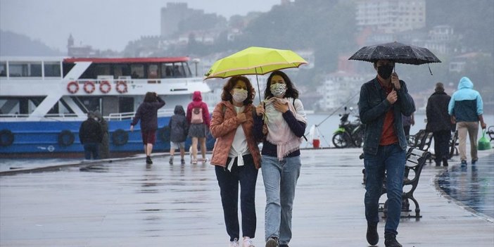 Türkiye Soğuk Ve Yağışlı Havanın Etkisi Altına Giriyor