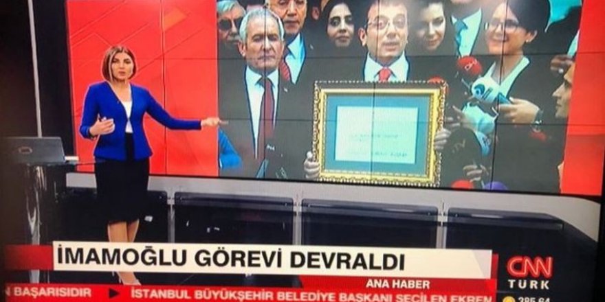 CNN Türk'te skandal! İmamoğlu’nun kafası Yavaş'ın gövdesinde!