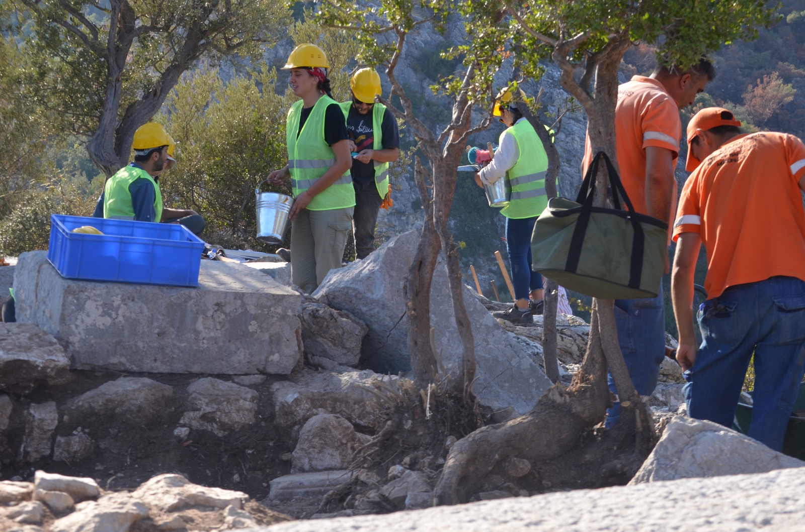 2 bin 600 yıllık tarihi tapınak gün yüzüne çıkıyor
