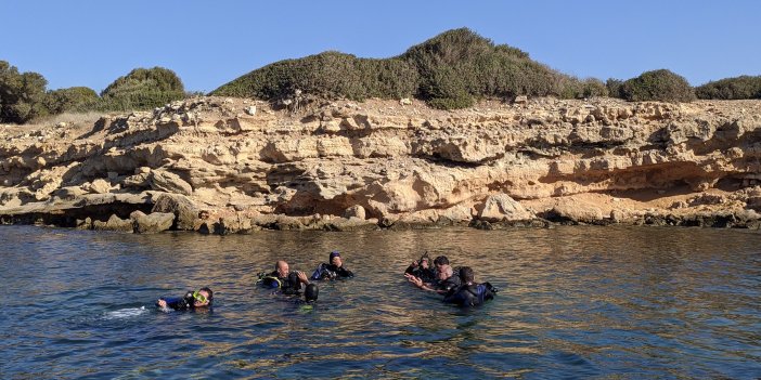 Aydın Büyükşehir İtfaiyesi Su Altı Arama Kurtarma Eğitimlerini Sürdürüyor