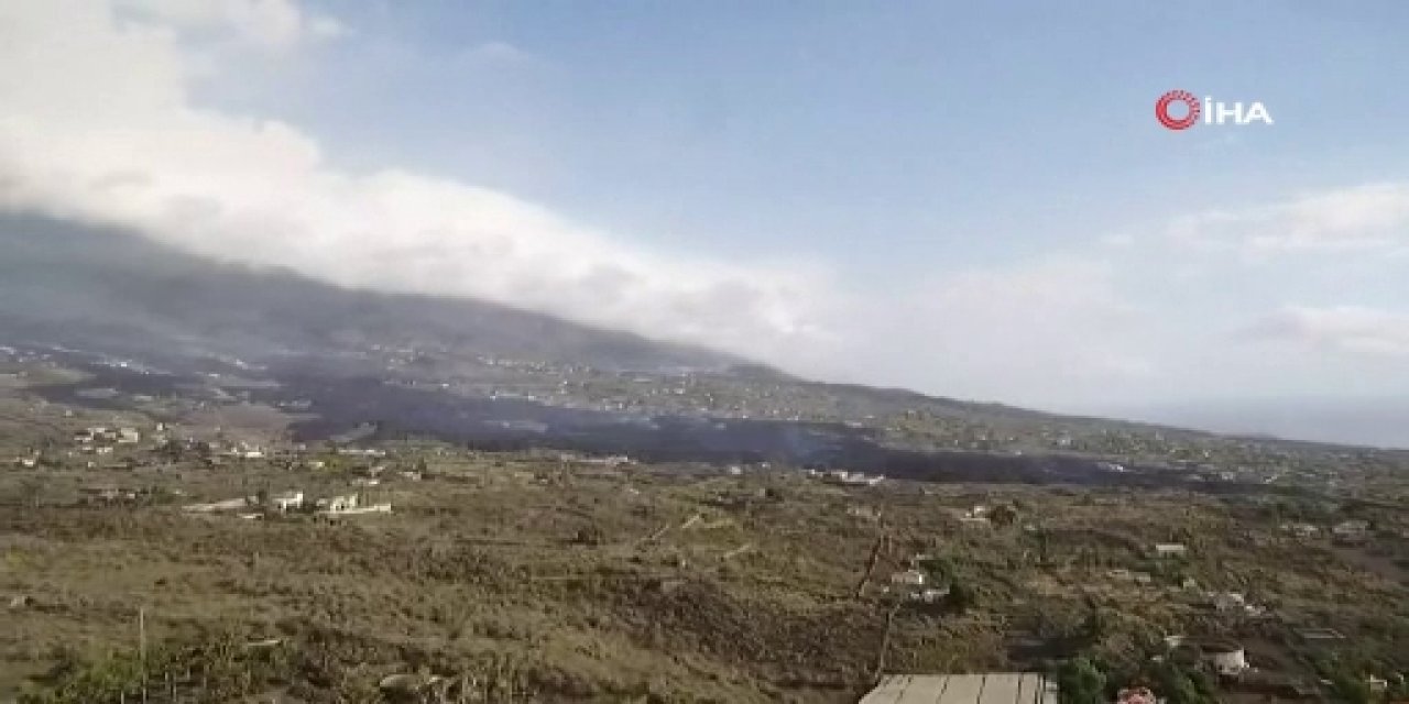 İspanya’daki yanardağ felaketinde 400 ev yok oldu