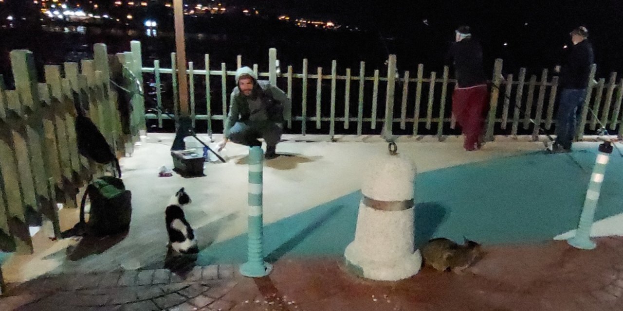 Onlar balıkçıları, balıkçılarda oltayı bekliyor