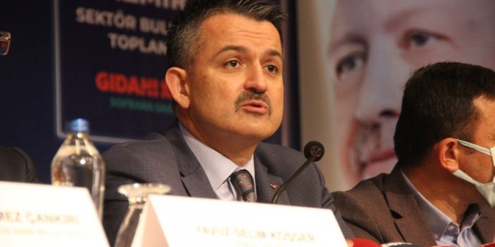 Bakan Pakdemirli, sözleşmeli üretimi işaret etti