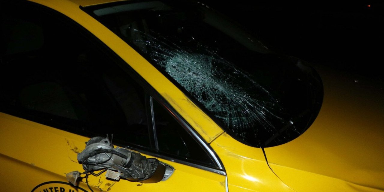 Gaziantep'te polisten kaçan Afgan göçmen, taksinin çarpmasıyla hayatını kaybetti